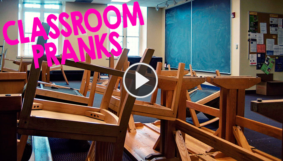 Bromas en clase Los 6 mejores vídeos "classroom pranks" El Blog de