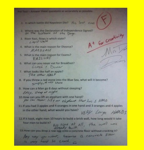 Funny-Answer-Sheets-in-English-Funny-Pre-Test-answers-Funny-Test-and-Exam- Answer-Sheets 