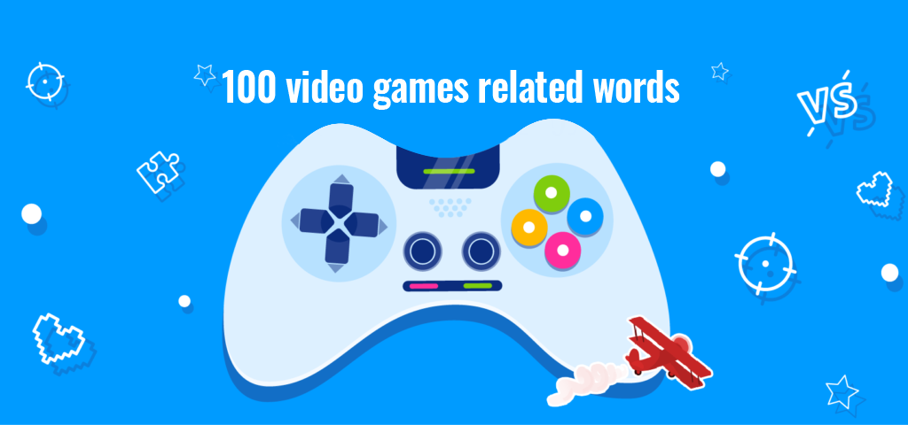 100 video games related words 