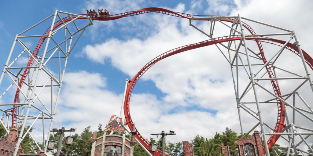 Sky-scream montaña rusa